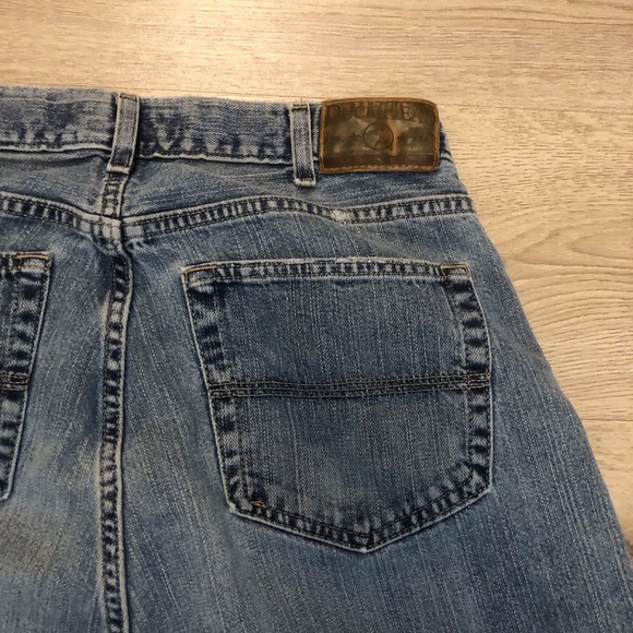 Unisex Vintage Duckhead Jeans Co. Jeans SZ 34/32 Cotton Bootcut Light Distress - Picture 5 of 14